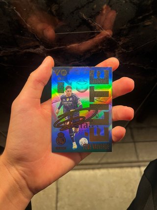 Cromo Fede Valverde Panini Real Madrid