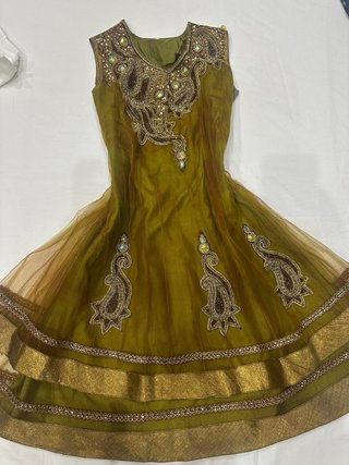 Vestido artesanal Benarés (India) Talla Única