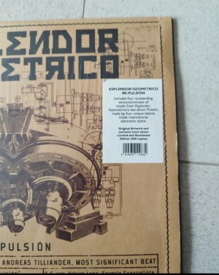 Vinilo Esplendor Geométrico Re-Pulsión