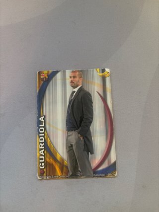Cromo Guardiola 2011 - Colección Oficial