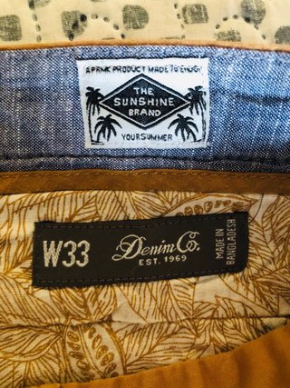 Bermuda hombre marrón talla 42