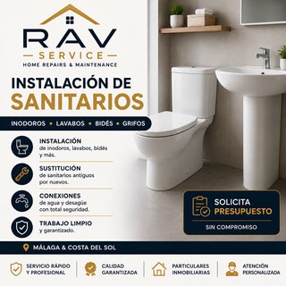 INSTALACIÓN DE SANITARIOS | MÁLAGA