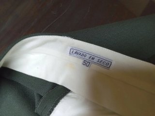 Pantalón de vestir hombre verde oliva