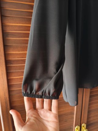 Blusa Negra Talla Grande