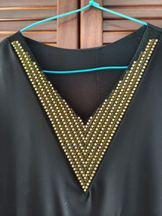 Blusa Negra Talla Grande