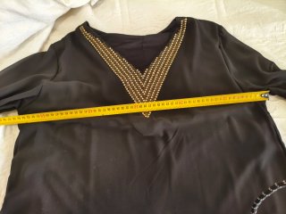 Blusa Negra Talla Grande