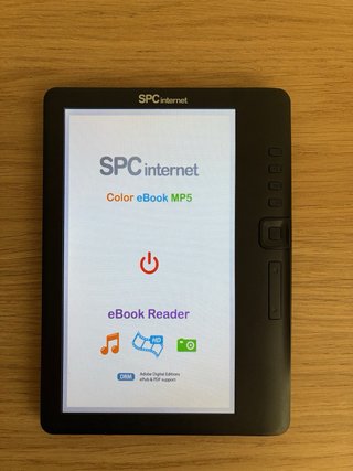 Lector Ebook SPC Internet 5704N Negro