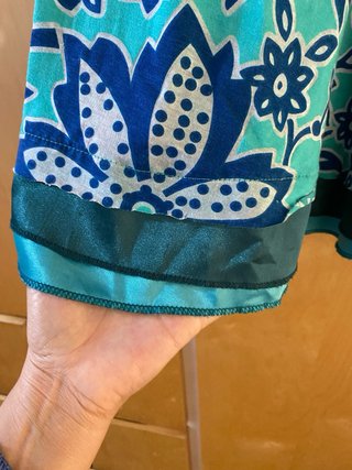 Falda Desigual Estampada Talla M