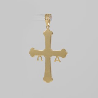 Colgante Cruz Asturias 18k 750