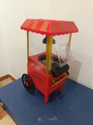 Máquina de Palomitas Roja Estilo Vintage
