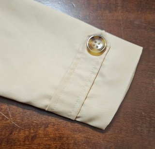 Giacca bambina beige con cappuccio