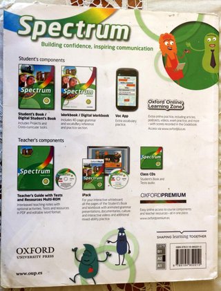 LIBROS DE INGLÉS ESO Spectrum