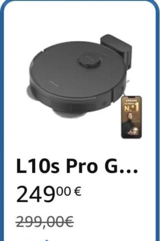 Dreame L10s Pro Gen3 Robot Aspirador Fregasuelos