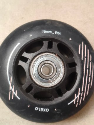4 Ruedas Oxelo 70mm 80A Patines