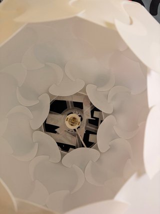 Lámpara IKEA Fillsta Blanca