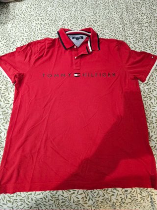Polo Tommy Hilfiger Rojo