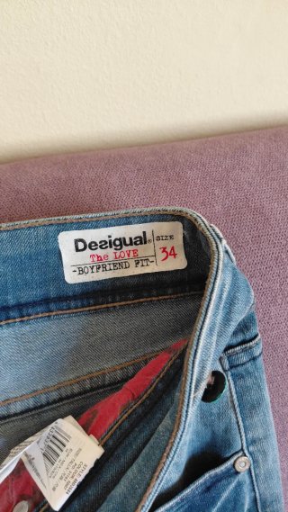 Pantalones Desigual Mujer Talla 34