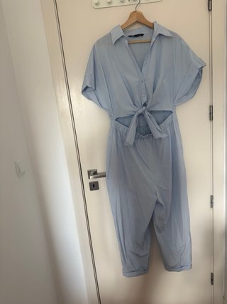 Macacão Zara azul