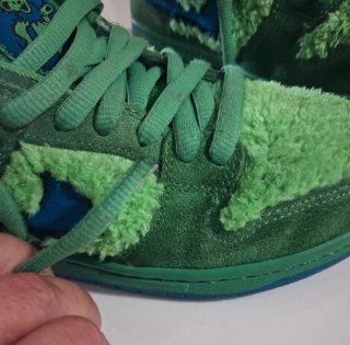 Nike Dunk Pelliccia 37.5 Grn/Blu