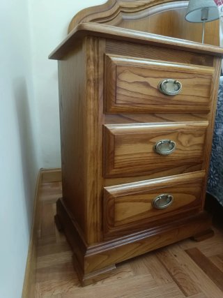 Mesitas de noche de madera