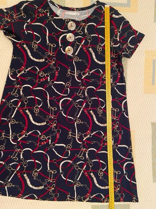 Vestido Sfera Estampado Talla M