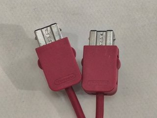 2 Nunchuk Rojos Nintendo Wii Originales