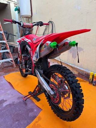 Honda CR 250 4T Motocross Roja