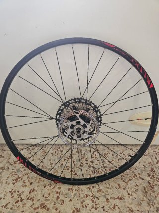 Llanta Orbea con disco y cassette