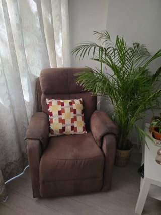 Sillón relax muy mullidito alta calidad marrón