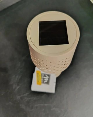 Lampada solare da esterno