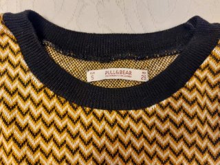 Pull&Bear Jersey Zigzag Talla S