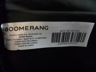 MOCHILA A ESTRENAR BOOMERANG POR 10 €