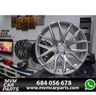 Juego de 4 Llantas 19 CSL Silver Polish BM093