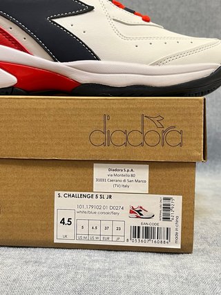 Scarpe Diadora Donna Tg 37 Bianche Rosse