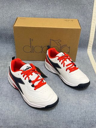 Scarpe Diadora Donna Tg 37 Bianche Rosse
