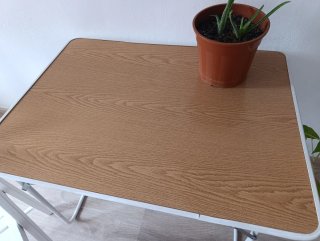 Tavolo e sedia pieghevole per giardino/campeggio