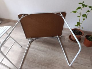 Tavolo e sedia pieghevole per giardino/campeggio