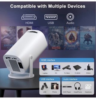 Proyector Portátil 4K Full HD WiFi