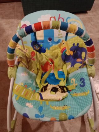 Hamaca para bebé con arco de juegos