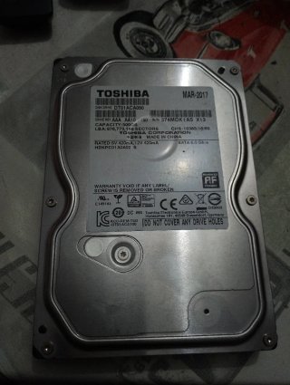 Disco Duro Toshiba 500GB SATA 6.0 Gb/s