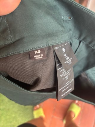 Falda G-Star RAW verde militar