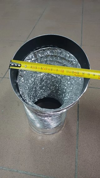 Conducto flexible aluminio corrugado
