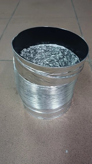 Conducto flexible aluminio corrugado