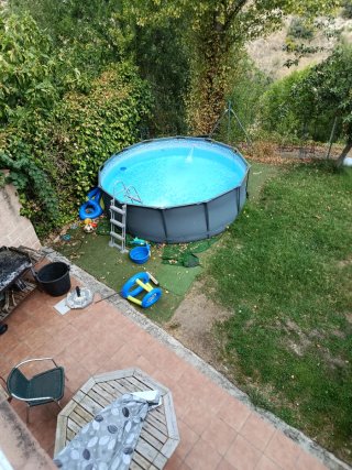 Piscina Bestway con depuradora de arena