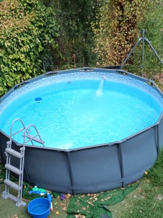 Piscina Bestway con depuradora de arena