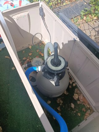 Piscina Bestway con depuradora de arena