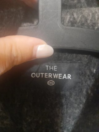 Abrigo de paño elegante a cuadros