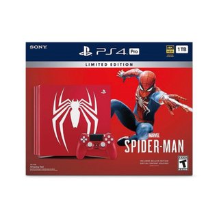 PS4 Pro Spider-Man Edición Limitada 1TB Roja