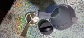 Tupperware Montalatte Bianco/Blu