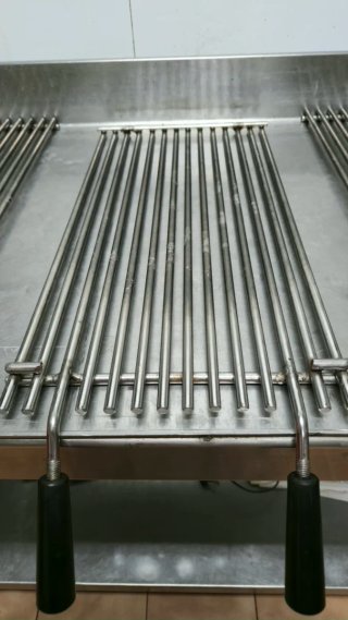 Parrilla Vasca Inox Industrial piedra Volcánica